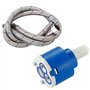 Rea ROBINET DE LAVABO ARGUS GOLD HIGH Mitigeur Salle de Bain en Laiton Monocommande Chaude et Froide Réglable Robinet de Lavage 