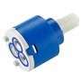 Rea ROBINET DE LAVABO ARGUS GOLD HIGH Mitigeur Salle de Bain en Laiton Monocommande Chaude et Froide Réglable Robinet de Lavage 