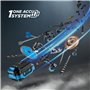 HÖGERT TECHNIK Meuleuse d'angle sans fil 125 mm, moteur sans balais 18 V, 8000 tr/min, dispositif de protection sans outil, inte
