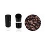 Huslog Moulin à Café Électrique sans Fil, 38 Niveaux de Mouture, 25g, Rechargeable USB, Récipient Amovible, Silencieux, Portable