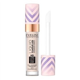 Eveline Cosmetics Liquid Camouflage - Correcteur Waterproof à l'Acide Hyaluronique R 01