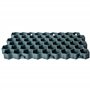 KADAX Dalles Stabilisatrices en Polyéthylène 60 x 40 cm, Stabilisateurs de Gravier, Dalles à Engazonner pour Jardins, Grilles de