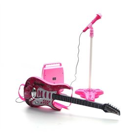 Guitare Rock pour Enfants avec Cordes en Acier