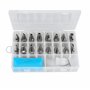 Retoo Lot de 33 Poches à Douille réutilisables avec 24 Douilles en Acier Inoxydable et 3 spatules à crème en Silicone pour décor