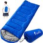 SEVERNO Sac de couchage d'été 210 x 75 cm – Sac de couchage sarcophage léger