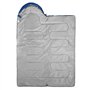 SEVERNO Sac de couchage d'été 210 x 75 cm – Sac de couchage sarcophage léger, 950 g, hypoallergénique et à séchage rapide, avec 