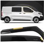 HEKO - Compatibles avec Citroen Jumpy 2007-2015 Déflecteurs de Vitres Latérales ; Déflecteurs Latéraux ; Avant ; Deux Pièces ; D