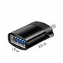 Retoo Adaptateur USB C vers USB, Vitesse de transmission jusqu'à 10Gb/s, PLUG&PLAY, Fonction OTG, Data Sync, Compatible avec Sam