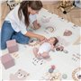 KiddyMoon Tapis De Jeu Pour Enfant Bébé Tapis Mousse Tapis De Sol Tapis D'éveilbebe Reversible Stimulation De L'imagination Plia