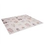 KiddyMoon Tapis De Jeu Pour Enfant Bébé Tapis Mousse Tapis De Sol Tapis D'éveilbebe Reversible Stimulation De L'imagination Plia