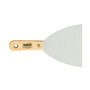 HARDY Spatules de Peinture en Acier Inoxydable de Haute Qualité Pour Colle de Gypse Lissage des Bords Jeu de 4 Spatules de Préci