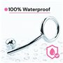 Crochet anal Plug Anal Acier Inoxydable 17cm Boule Anale ⌀3cm Cercle ⌀4.8cm Sex Toys Homme et Plugs Anals bdsm Prostate Homme Se