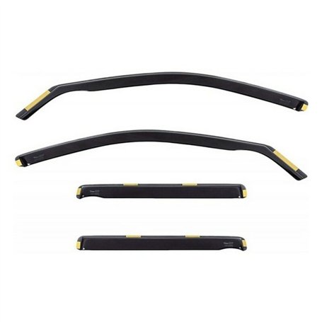 Déflecteur de vent HEKO 23157 5D Frontal 4 pcs Arrière