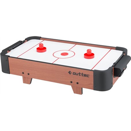 Outtec Table Air Hockey – Air Flow Hockey Pro avec système à air et Compteur – Jeu de Table Portable pour Enfants et Adultes – H