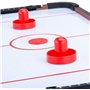 Outtec Table Air Hockey – Air Flow Hockey Pro avec système à air et Compteur – Jeu de Table Portable pour Enfants et Adultes – H