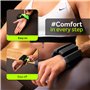 Fizyo Ensemble de poids réglable en silicone pour cheville et poignet, 2 pièces (0,45 kg) - Idéal pour le fitness, la course, le
