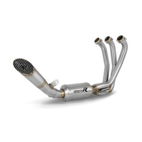 DOMINATOR Ligne complète d'échappement Collecteur Silencieux GP3 compatible avec MT 09 2021-2022 Low Level EX