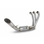 DOMINATOR Ligne complète d'échappement Collecteur Silencieux GP3 compatible avec MT 09 2021-2022 Low Level EX