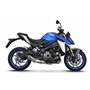 DOMINATOR Ligne complète d'échappement Collecteur Silencieux HP8 compatible avec GSX - S 1000/1000 GT / 950 2021-2023