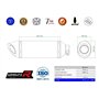 DOMINATOR Ligne complète d'échappement Collecteur Silencieux HP8 compatible avec GSX - S 1000/1000 GT / 950 2021-2023