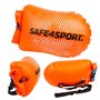 SAFE4SPORT PerfectSwimmer - bouée de sécurité Gonflable pour la Natation - bouée de Natation avec Une Poche pour Les Choses 20L