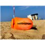 SAFE4SPORT PerfectSwimmer - bouée de sécurité Gonflable pour la Natation - bouée de Natation avec Une Poche pour Les Choses 20L