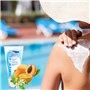 TRISWIM - Ensemble de Voyage Anti-chlore Pour Nageurs, Gel Douche Femme et les Hommes, Shampoing Hydratant, Lait Corps Hydratant