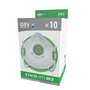 Oxyline 10x X310SV FFP3 NR D demi-masque respiratoire anti-poussière jetable avec valve