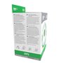 Oxyline 10x X310SV FFP3 NR D demi-masque respiratoire anti-poussière jetable avec valve