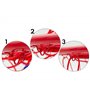 Molti Panier de basket, avec anneau et filet, diamètre : 45 cm