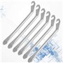 CLISPEED Ensemble De 6 Démonte-pneus en Acier Outils De Réparation De Vélo Design Incurvé pour Équipement De Cyclisme
