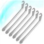 CLISPEED Ensemble De 6 Démonte-pneus en Acier Outils De Réparation De Vélo Design Incurvé pour Équipement De Cyclisme