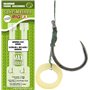 Haldorado SpéciMethod Rig13 Bas de ligne tressé 8 cm avec hameçon sans ardillon 0