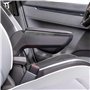 RATI ARMSTER S Accoudoir adapté pour FIAT 500 2016-2024 [noir,cuir végane] avec rangement pouvant être installé ultérieurement