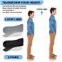 5 cm Talonnette Rehaussante Homme
