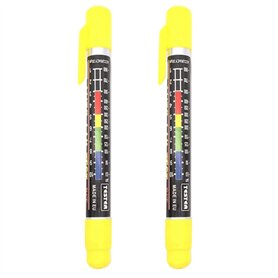 Toolvvik Lot de 2 appareils de mesure d'épaisseur pour voiture avec pointe magnétique et graduation