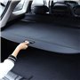 Générique Verrouillage du Compartiment arrière du véhicule Rideau de Protection rétractable pour Coffre pour arrière de Voiture,