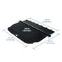 Verrouillage du Compartiment arrière du véhicule Couverture de Coffre pour arrière de Voiture pour Ford pour Edge 2015 – 2020, B
