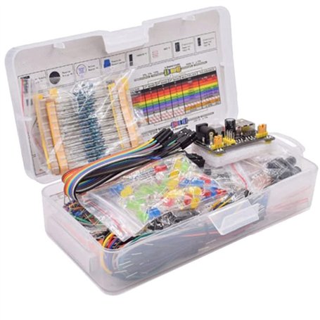 Kueohse Kit de composants électroniques avec boîte en plastique pour ensemble de composants R3