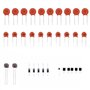 Kueohse Kit de composants électroniques avec boîte en plastique pour ensemble de composants R3