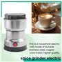 Kueohse Moulin à Café éLectrique pour Noix Haricots éPices MéLangeur Grains Broyeur Machine Cuisine Multifonctionnel Café Prise 