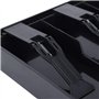 Remplacement de Tiroir Caisse Enregistreuse Insert Plateau 3 Billets 3 Pièces Boîte de Rangement pour Magasin Banque Supermarché