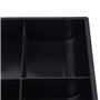 Remplacement de Tiroir Caisse Enregistreuse Insert Plateau 3 Billets 3 Pièces Boîte de Rangement pour Magasin Banque Supermarché