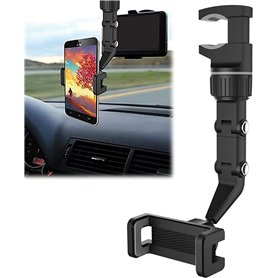 Support de téléphone portable universel réglable à 360 ° - Support de téléphone à bras long - Compatible avec iPhone/Huawei/Sams