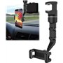 Support de téléphone portable universel réglable à 360 ° - Support de téléphone à bras long - Compatible avec iPhone/Huawei/Sams