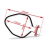 Support de suspension hexagonal universel for silencieux d'échappement de moto