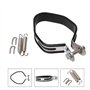 Support de suspension hexagonal universel for silencieux d'échappement de moto