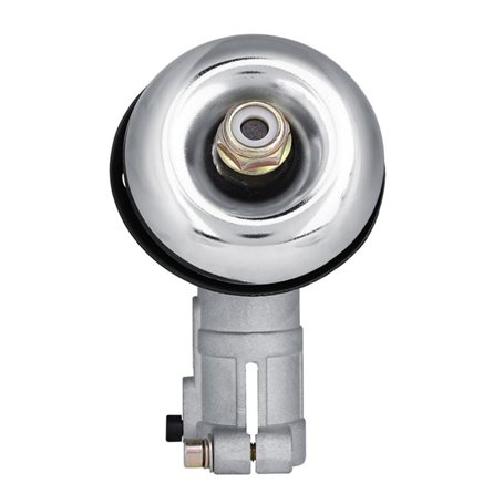 Tixqeaif Tête de Travail de Tondeuse à 9 Dents de 26 mm Tête de Travail en Alliage D'Aluminium Tête de Travail à Tige Ronde Tête