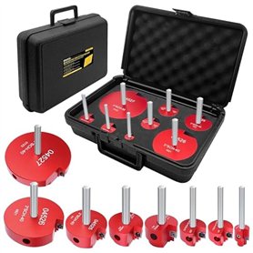Fozriybefy Kit D'Alésoir de Tuyau en PVC 8 Pièces