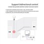 Yominerr Tuya 16A MINI Interrupteur Wifi DIY Télécommande 1 Voie Relais Temporisé Automatisation pour Smart Life Work